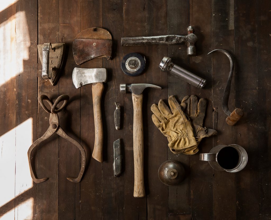 Picture of different tools